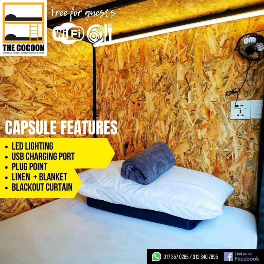 The Cocoon Capsule Hotel Cameron Highlands Buitenkant foto